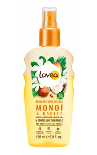 Spray Desenredante Monoi & Karité Cabello Seco Lovea 150 Ml