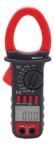 Pinza Amperimétrica Digital Bm801a Lcd Abs Ac Dc Multifunció