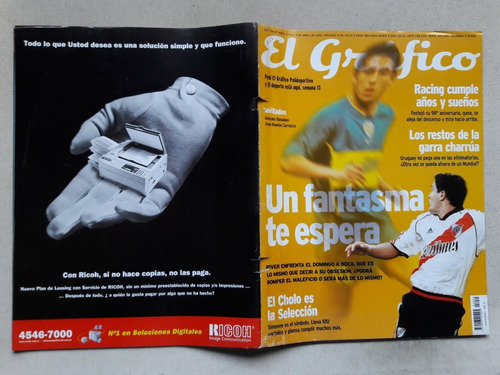 Revista El Gráfico Nº 4252 Con Suplemento - River - Riquelme