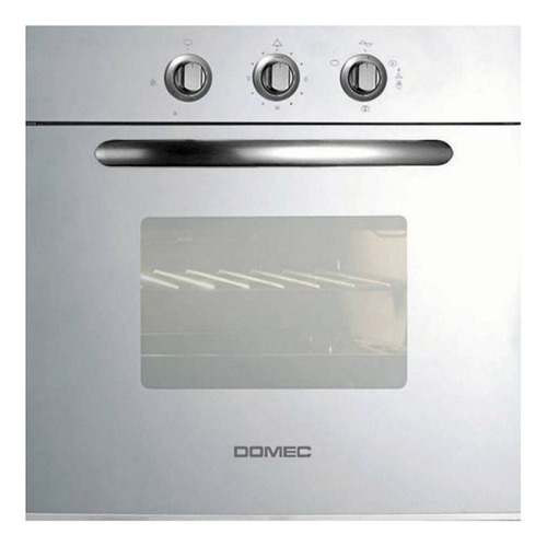 Horno De Empotrar Eléctrico 60cm Domec He18 Reflex Inox