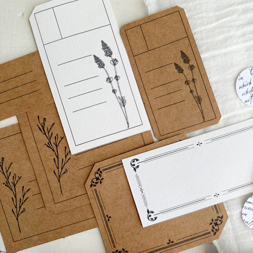 Set Journaling Vintage / Scrapbooking