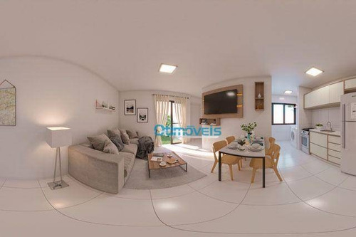 Imagem 4 de 8 de Apartamento Garden À Venda, 53 M² Por R$ 153.237,00 - Estados - Fazenda Rio Grande/pr - Gd0181