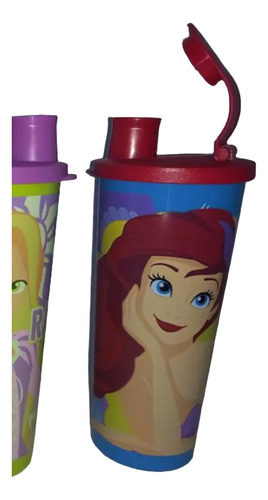 Tupperware Sirenita Ariel Princesas Practivaso Y Practibote