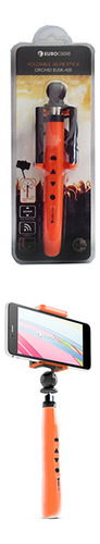 Selfie Stick Extensible Para Celular Color Naranja
