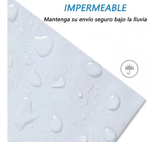 100 Bolsas Sobres Envios Plástico Para Paquetería Ecommerce