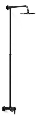 Griferia Ducha Exterior S/t Raptor Negro Hidromet 9491