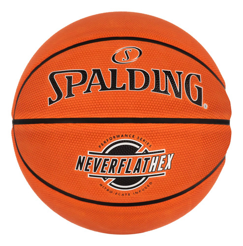 Spalding Sgt Neverflat Hexagrip - Balón De Baloncesto Para.