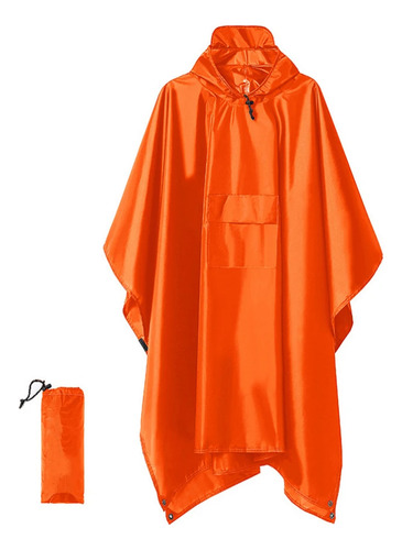Poncho Impermeable Multifuncional Para Lluvia 3 En 1