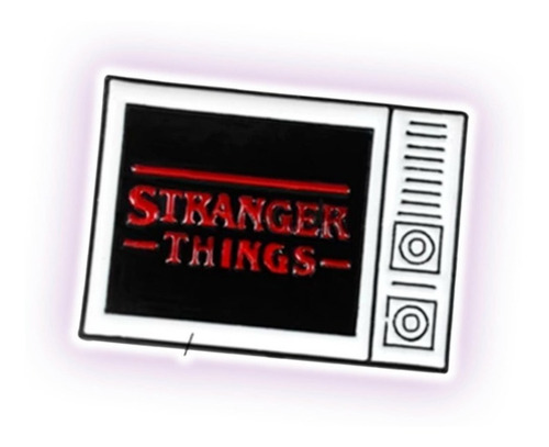 Pin Metalico Stranger Things Serie Netflix Broche - Os Gamer