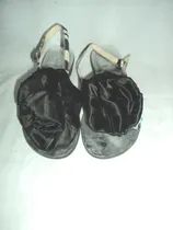 Comprar Sandalia Lucerna - Baja Con Flor - Talle 37 - Negra Cebra