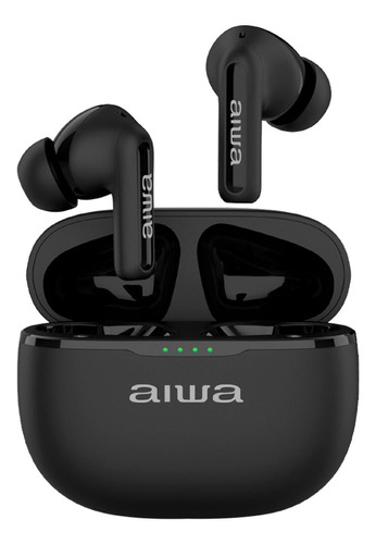 Fone De Ouvido Aiwa Aw-twsd4w, True Wireless Cor Preto