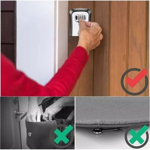 Caja De Seguridad Para Llaves De Montado En La Pared Código