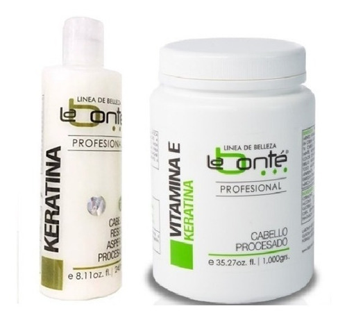 Labonté Tratamiento Vitamina E 1kg + Keratina 240ml 