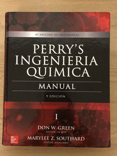 4 Tomos De Novena Edición. Perry's Ingeniería Química 