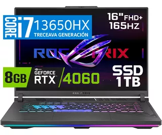 Asus Rog G16 -2023 Core I7 13650hx 16ddr5 1tbssd Rtx4060 16'