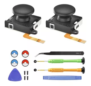 Gulikit Joystick Potenciometer Control Para Nintendo Switch Color 1 Pair with tools