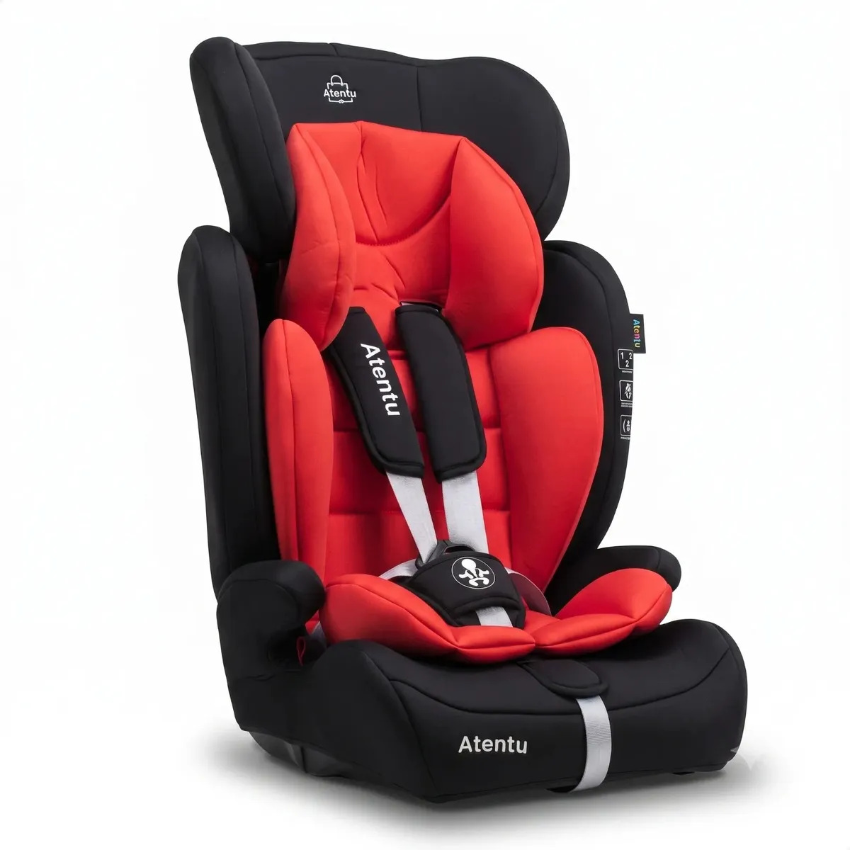 Cadeira Infantil Para Carro Isofix 9 A 36kg Cadeirinha Bebê Cadeirinha Infantil Isofix Vermelho