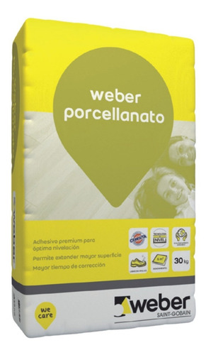 Pegamento Weber Porcellanato X 30kg C/ceresita