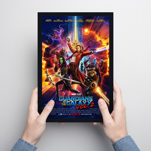 Cuadro 20x30 Pelicula Guardians Of The Galaxy Vol 2 004