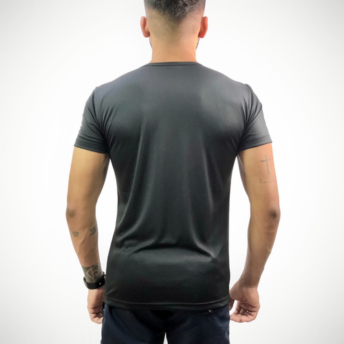 Imagem 3 de 5 de Kit 3 Camiseta Masculina Academia