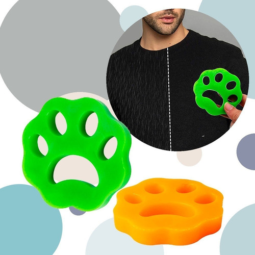 Removedor De Pelo Mascota Atrapa Pelusa Lavadora Bolas 8 Pcs
