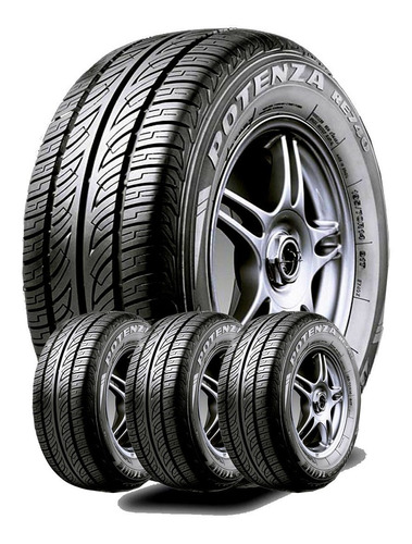 4u 205/70 R14 Potenza Re740 Bridgestone P