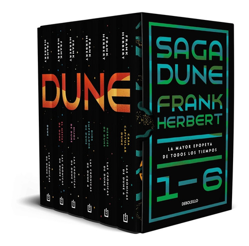 Cronicas De Dune Saga Completa Pack X 6 Libros - Herbert Fr