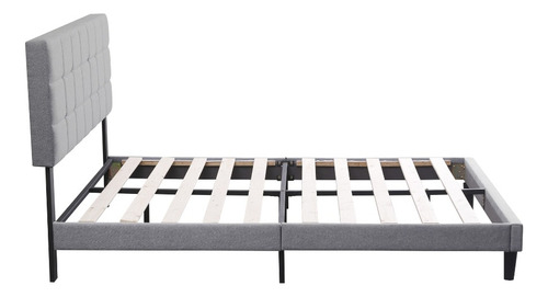 Cama Queen Size Osaka Gris
