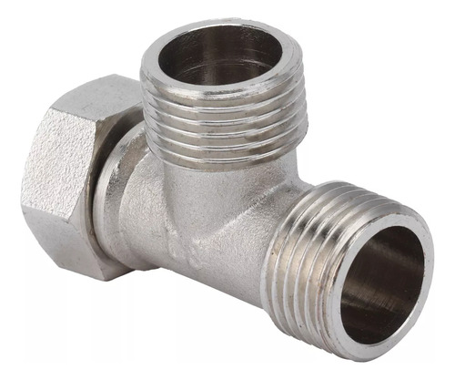 Conector En T De Acero Inoxidable G1/2 Con Rosca Macho/hembr