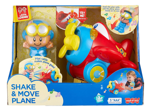 Little Learner Shake & Move Plane