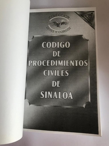 Código De Procedimientos Civiles De Sinaloa