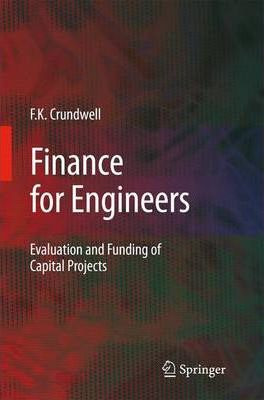 Libro Finance For Engineers - Frank Crundwell