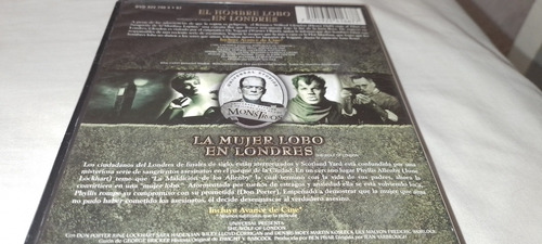 El Hombre Lobo En Londres Y La Mujer Lobo En Dvd Y Español (Usado)
