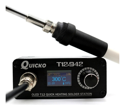 Quicko Mini Soldering Station Kit T12-942 Oled Soldering Diy