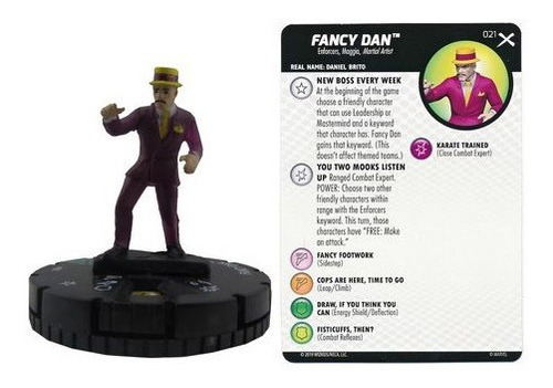 Fancy Dan #021 Marvel Earth X Heroclix