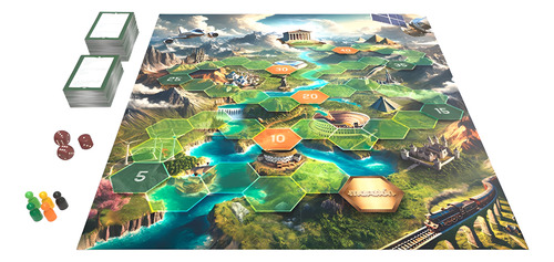 Maratón Clásico Juego De Mesa Juego Familiar Preguntas