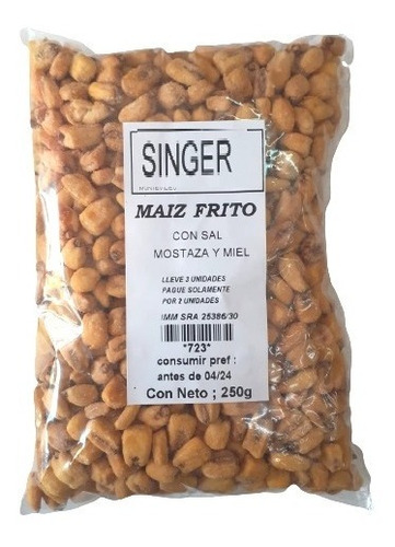 Maiz Frito Mostaza Y Miel 250gr