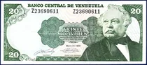 Comprar Billete De 20 Bolívares Z8 Mayo 31 1990 José Antonio Páez