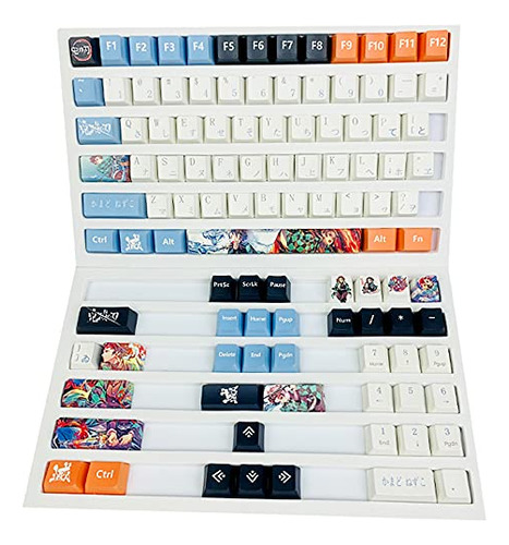 Teclado Mecánico Pbt Dye 108 Teclas Oem Para Cherry Mx