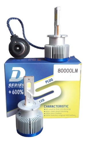 Bombillon Led D4s 80.000lumens Para Recambio Original