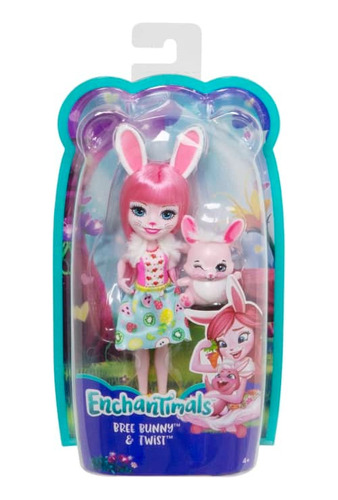 Muñeca Bree Bunny Mascota Twist Coleccion Enchantimals 