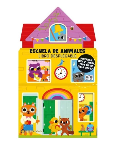 * Escuela De Animales * Libro Desplegable