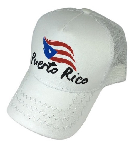 Gorra Puerto Rico Trucker De Gabardina 2