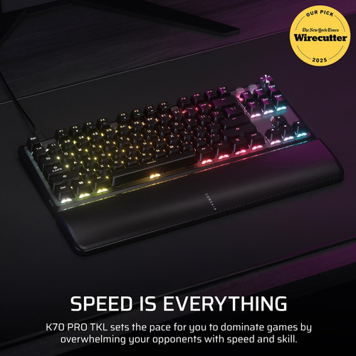 Teclado Mecánico Para Juegos Corsair K70 Pro Tkl Rgb Con Int