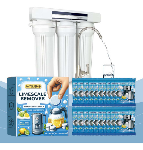 Comprimidos De Descalcificação De Limão Para Limpeza De Calc