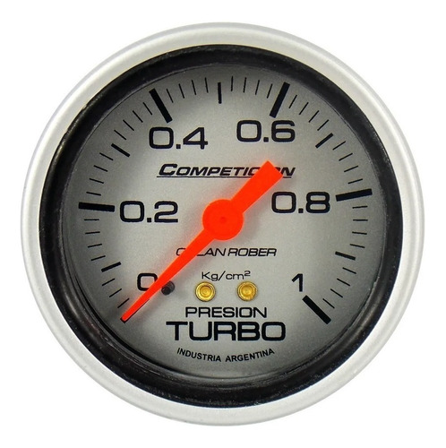 Manómetro Presión Turbo 1kg Competición Orlan Rober