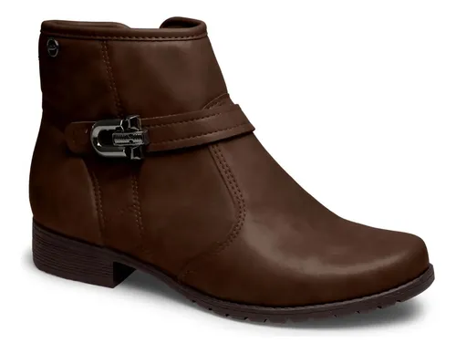Bota Ankle Boot Dakota D2183 Café Lisa 35 Br