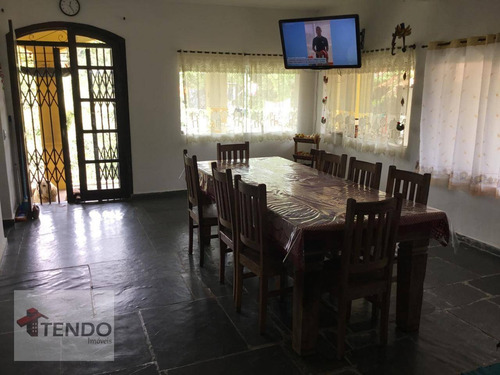 Chácara Com 3 Dormitórios À Venda, 8047 M² Por R$ 795.000,00 - Somma - Ribeirão Pires/sp - Ch0052