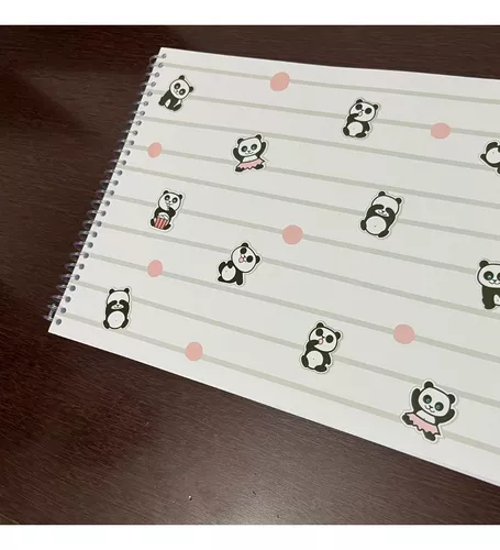 Caderno de Desenho - Panda