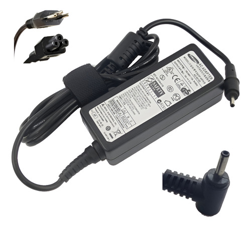 Fonte Carregador 19v 2.1a 40w Para Notebook Samsung Ultra